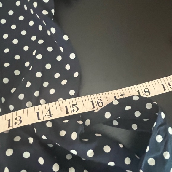 Women’s Polka Dot A-Line Loose Swing Dress Size M - Picture 10 of 13